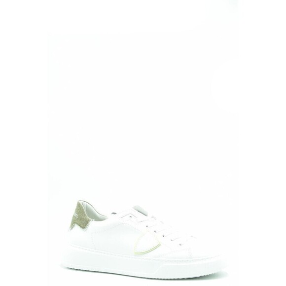 Philippe Model White Leather Sneakers - NWT